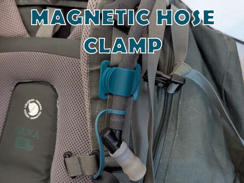 Waterhose clamp magnetic