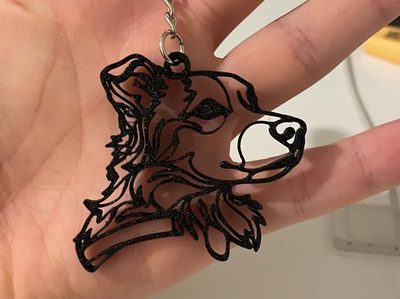 Dog Keychain