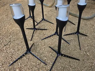 Solar Tiki Torch Tripod