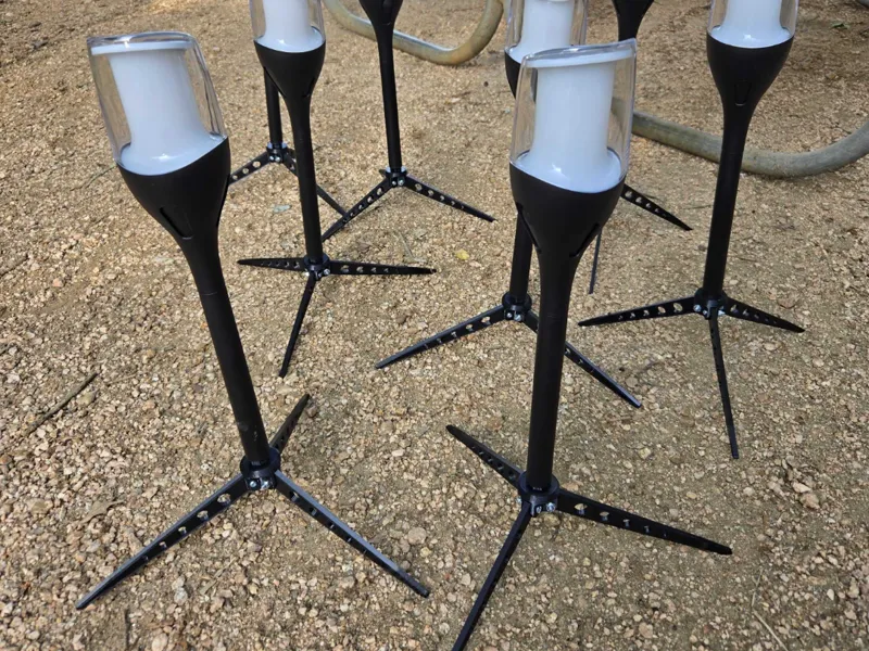 Solar Tiki Torch Tripod