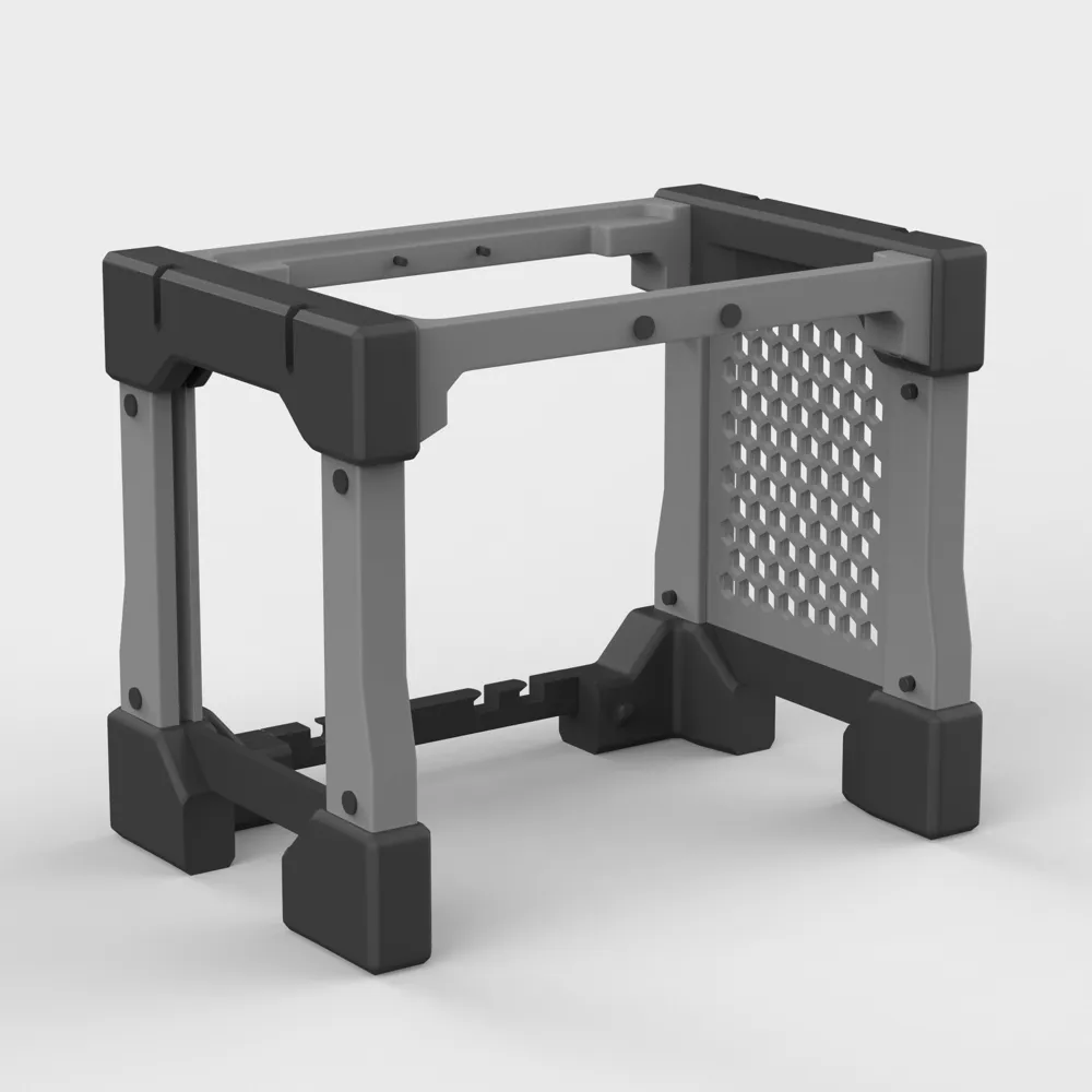 Stand Less Tool AMS Stand | Modular | Tool-less | Support-free - Free 3D Print Model ...