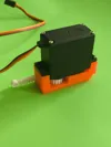MG995 servo gear pushrod (PLA) 0.2mm layer, 2 walls, 15% infill