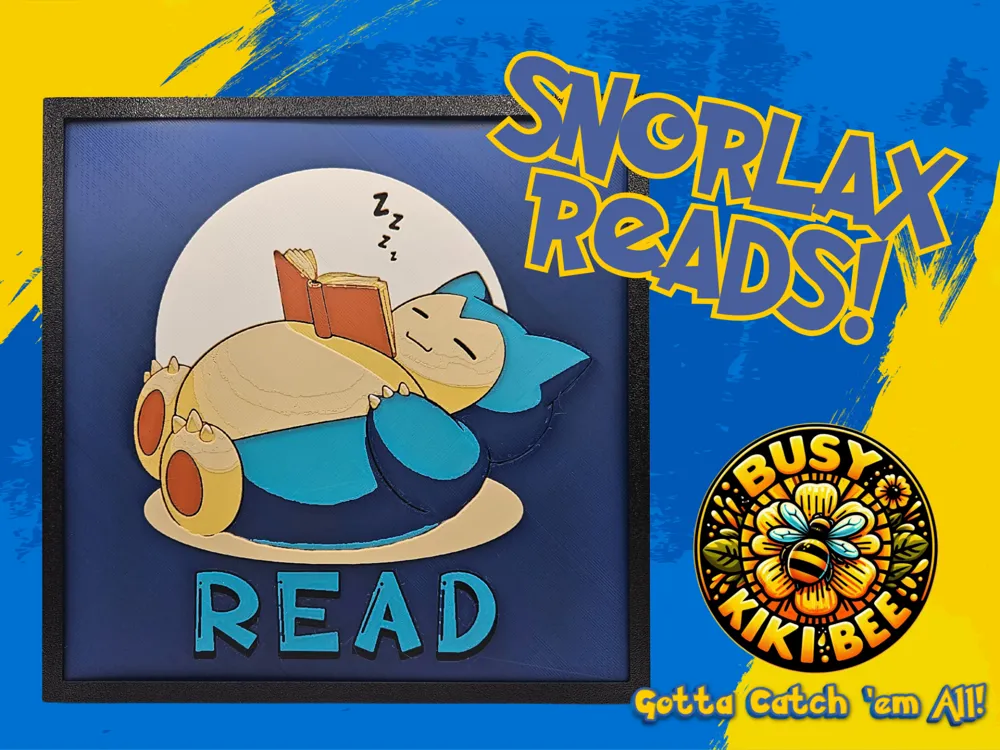 Snorlax Reads - Pokemon Reads Collection
