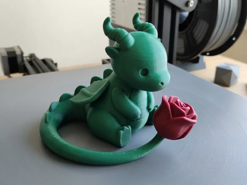 Dragón con rosa Sant Jordi