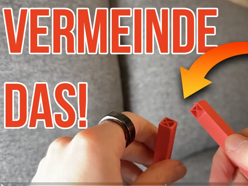Test für Stabilität von 3D Drucken