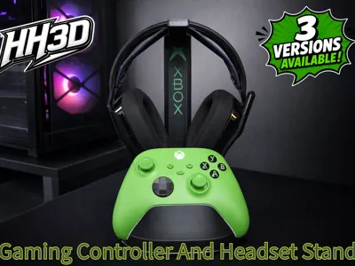 Gaming Controller and Headset Stand