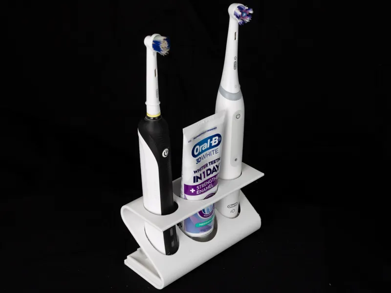 Electric Toothbrush Stand with washable tray
