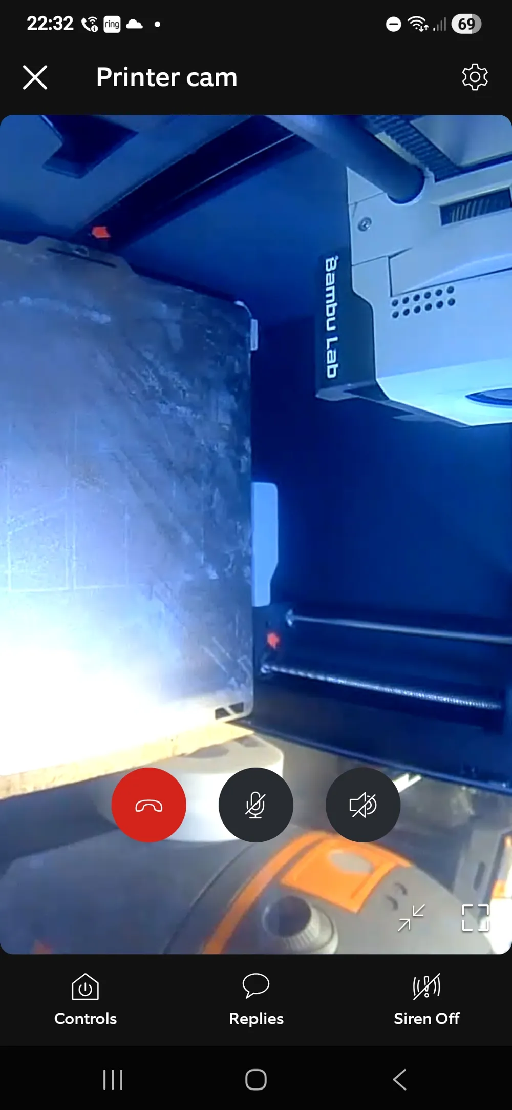 Bambu P1S Ring Camera upgrade - Free 3D Print Model - MakerWorld