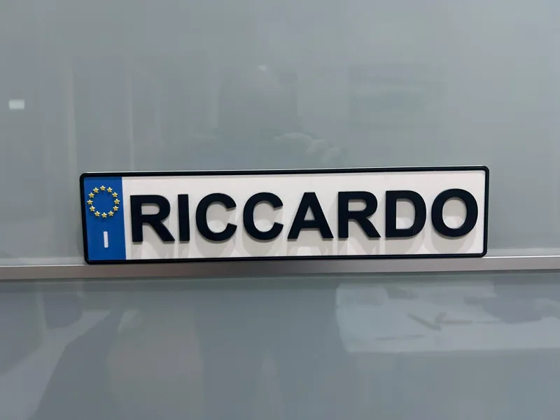 Targa Personalizzabile IT