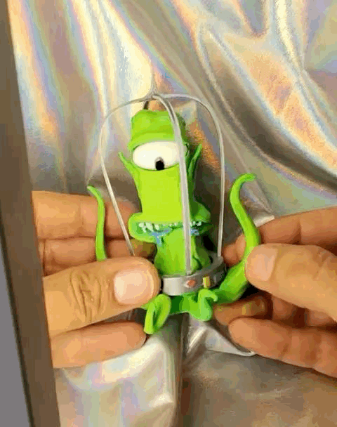 Kang rollin eye 2 min assemble. The simpsons Alien
