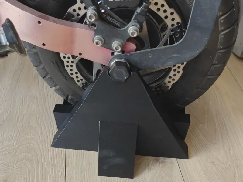 Stand for big electric scooter