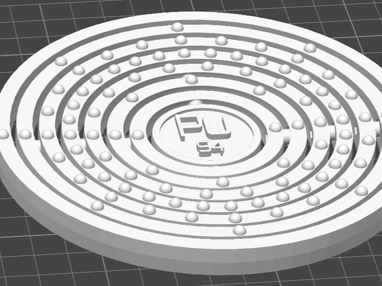 Plutonium - 94 - PU Atom Model