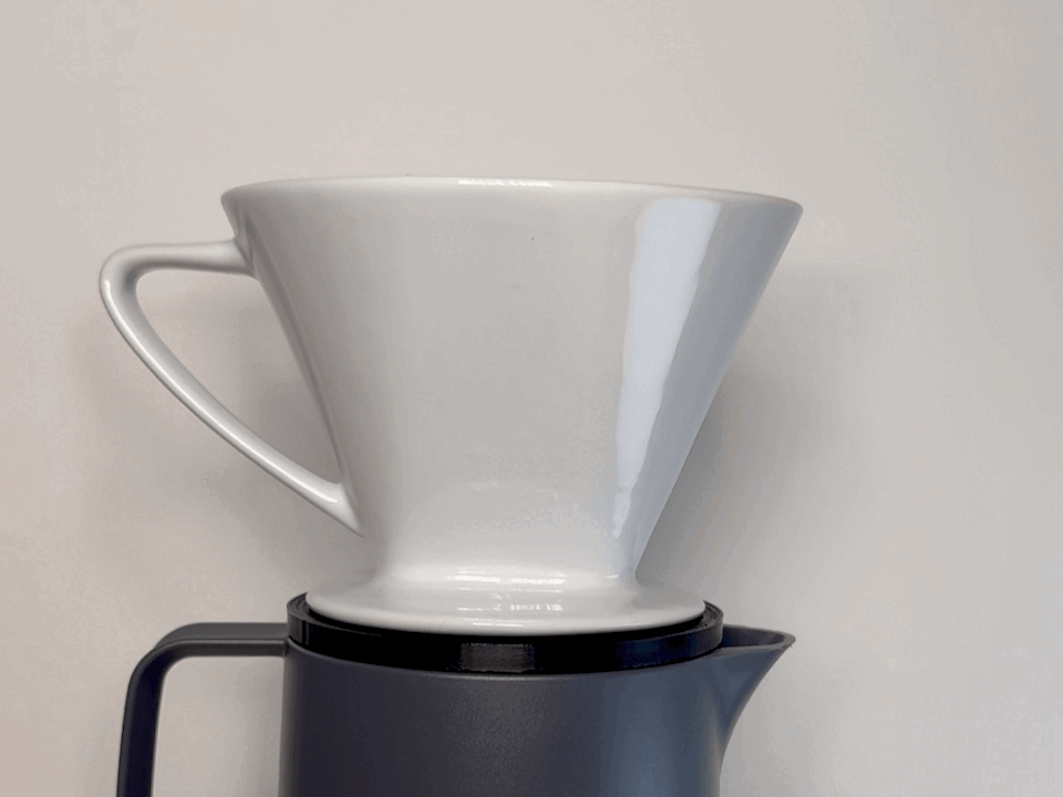 Cilio Coffee Filter Adapter for Emsa Thermal Jug