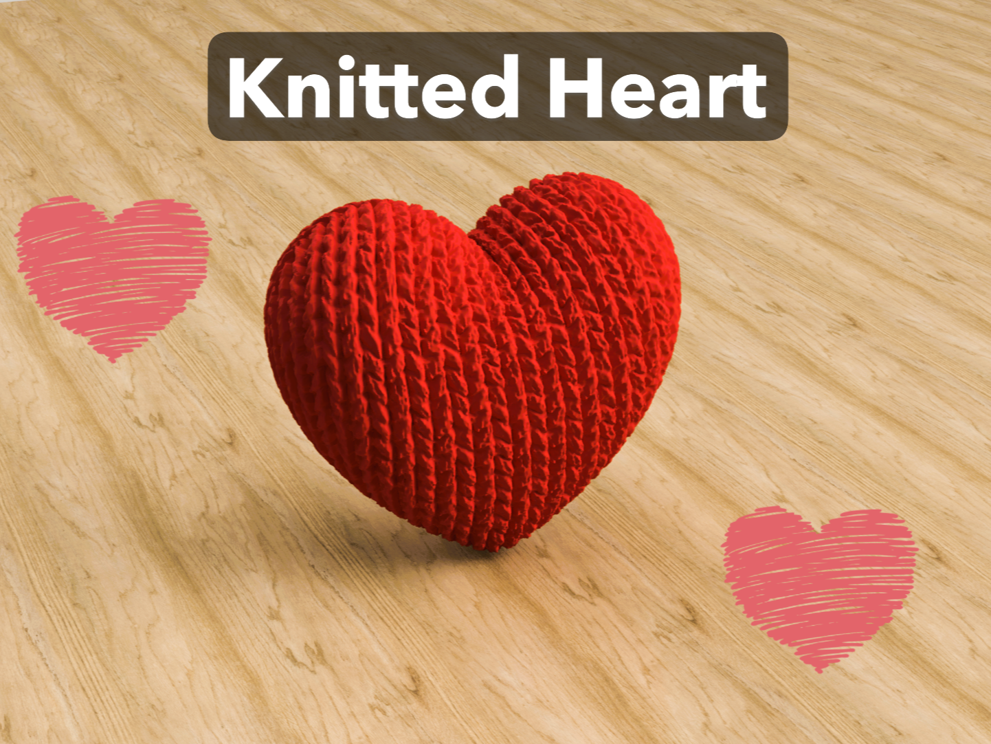 Knitted Heart
