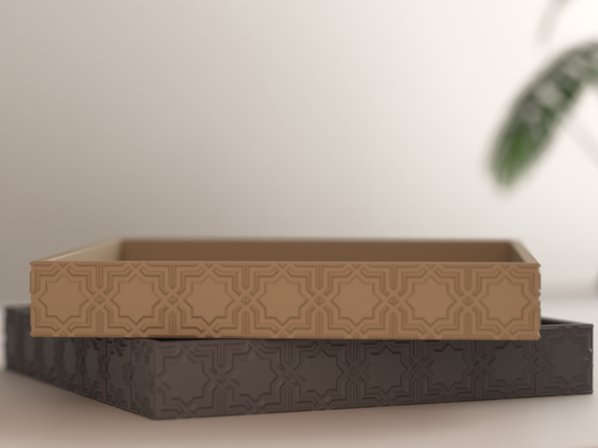 Arabian Geometry Tray