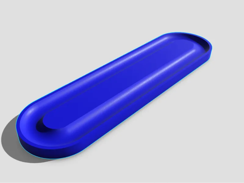 Simple Desktop Double Pen Rest
