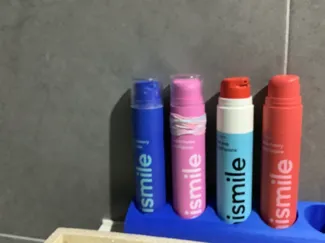 hismile toothpaste wall holder
