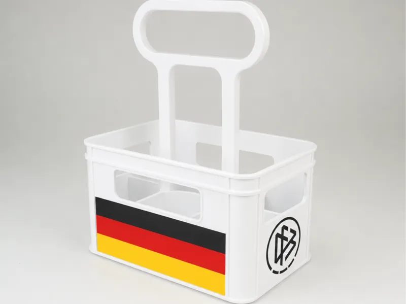 Fußball DFB 6-er Bierträger / Männerhandtasche