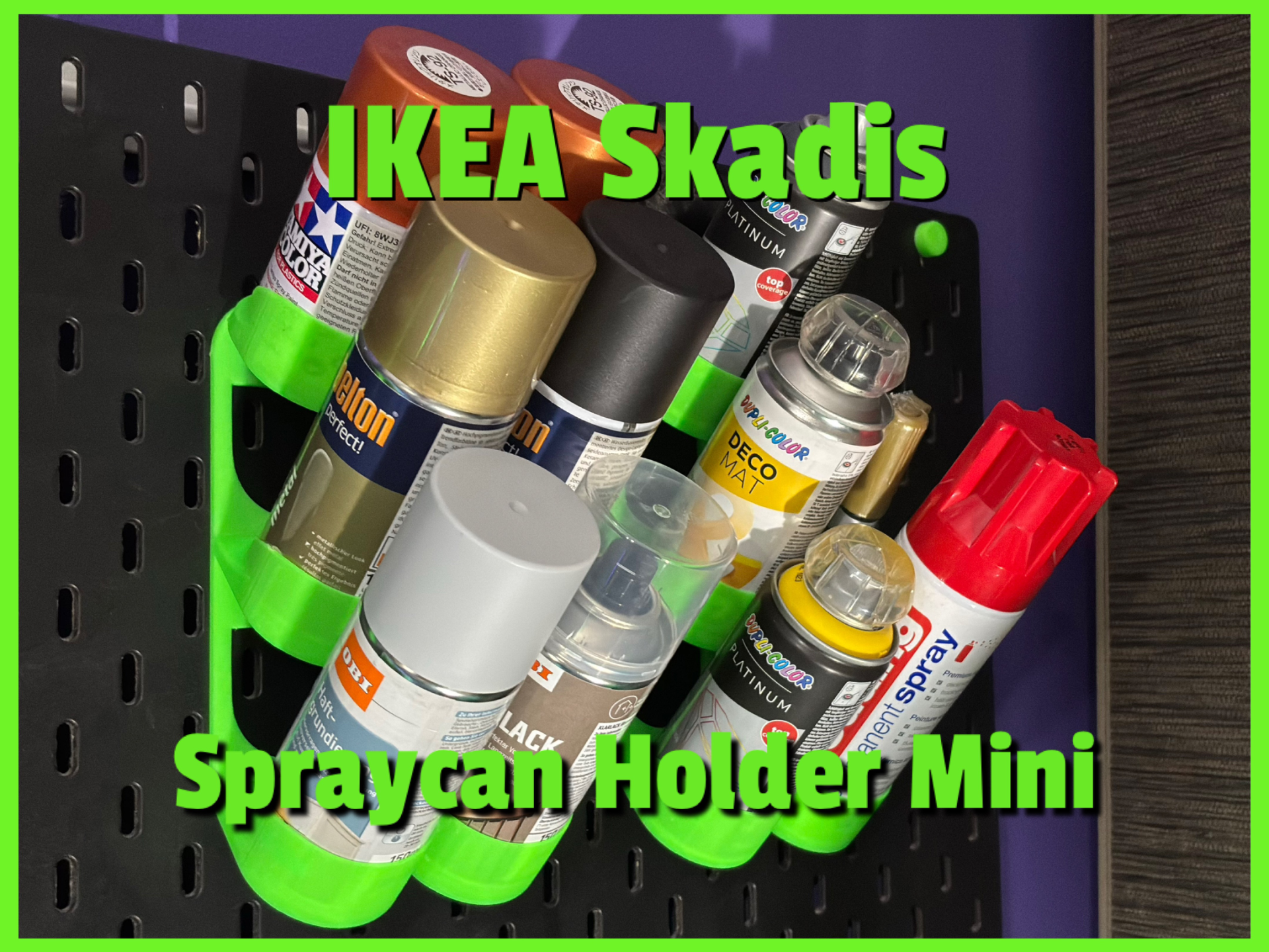 Spraycan Holder Mini IKEA Skadis