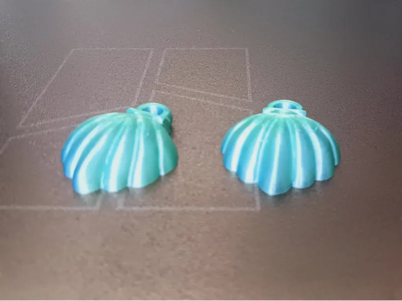 Magnetic Shell Friendship Charms or for Fridge
