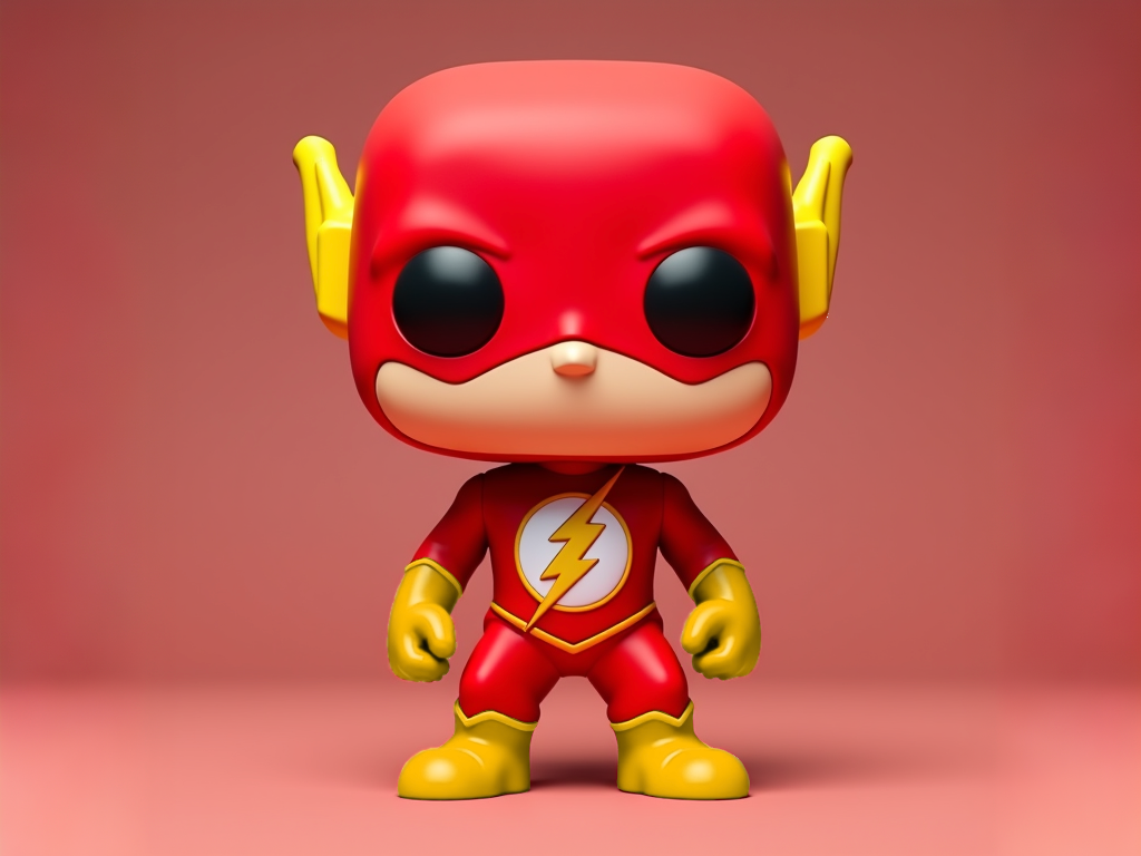 Figurine de FLASH le super héros - style Pop