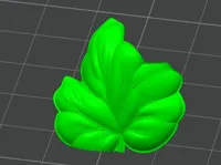 Feuille de citrouille décorative — photo 2