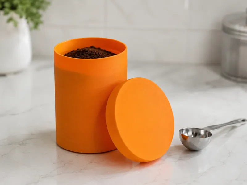 Storage Canister 250g – Push-Fit Lid Ø95 x 134 mm