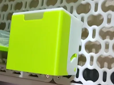 IKEA Skadis pegboard Rotating Drawer