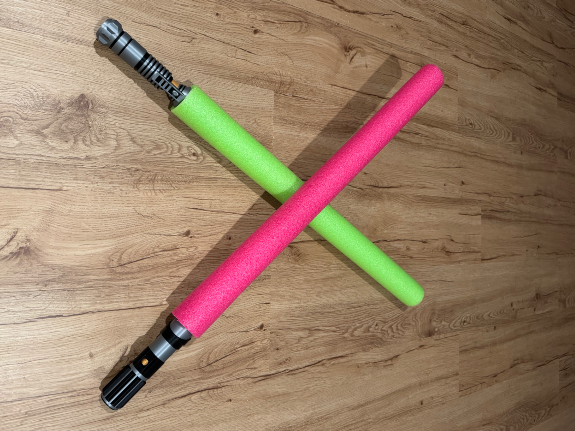Light & Dark Side Pool Noodle Light Saber Handles