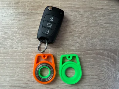 Key Fidget kurz print-in-place oder mit Kugellager