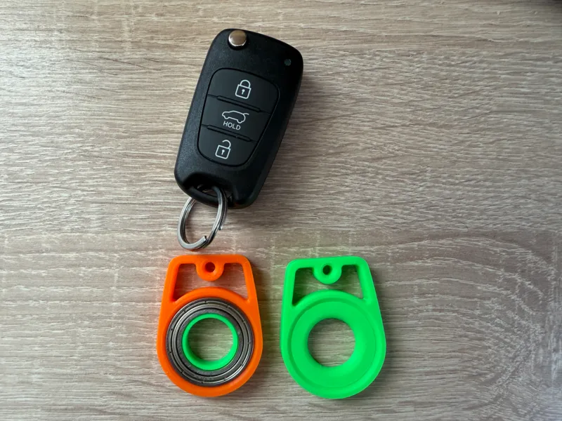 Key Fidget kurz print-in-place oder mit Kugellager