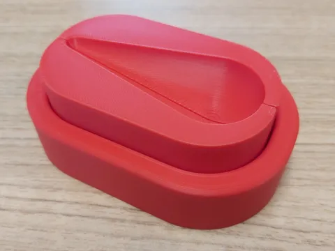 Letrero o emblema decorativo: Splitable teardrop mold (x7 designs) for clay — referencia de MakerWorld