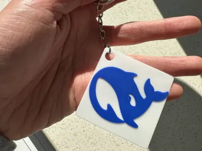 DeepSeek Keychain