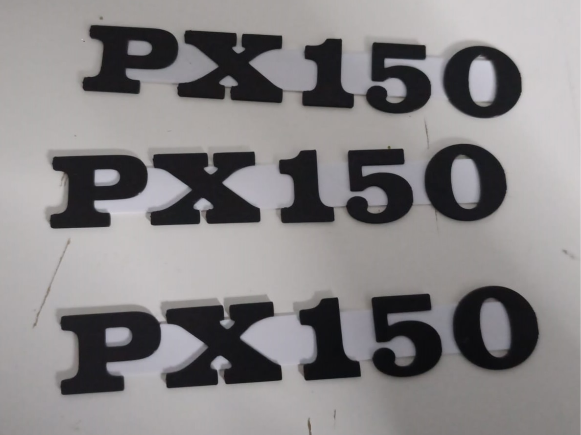 Logo Vespa Piaggio PX150