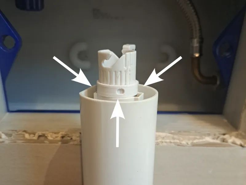 Geberit bell repair