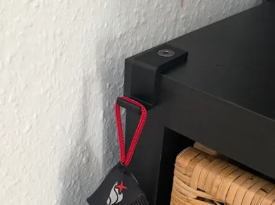 Ikea kallax towel holder