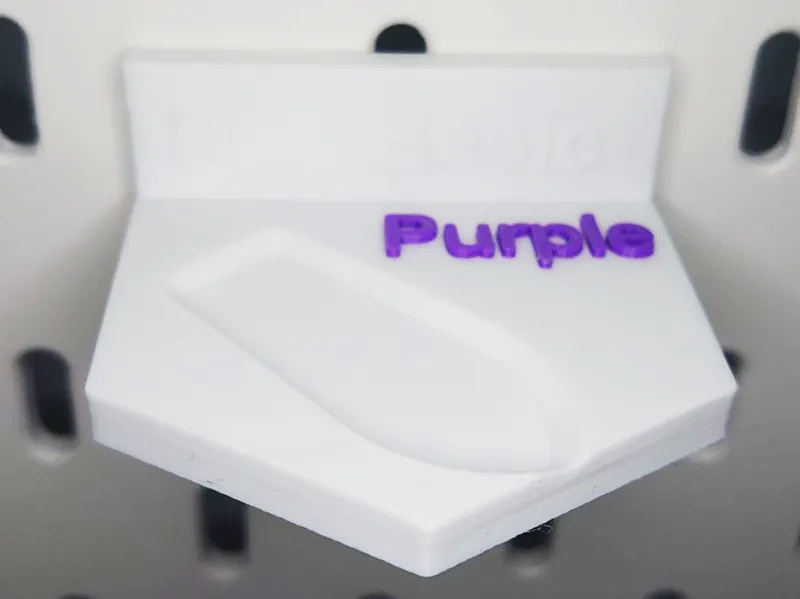 Expositor Benchy para Ikea Skadis Texto Editable