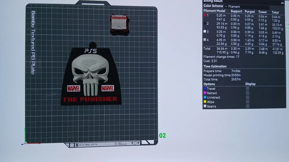 The Punisher PS5 Controller-Halter – Kostenloses 3D-Druckmodell ...