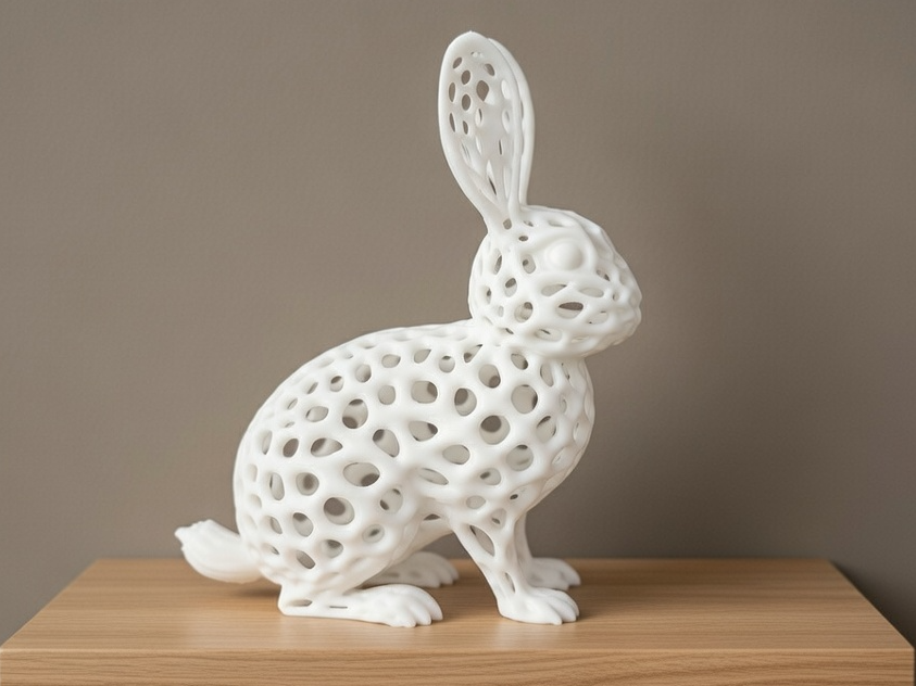 Lapin Cute *sculpture Animaux Ajourées*