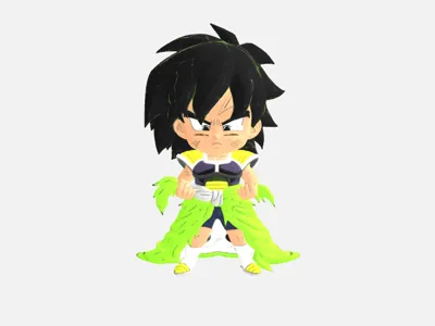 Angry Kid Broly