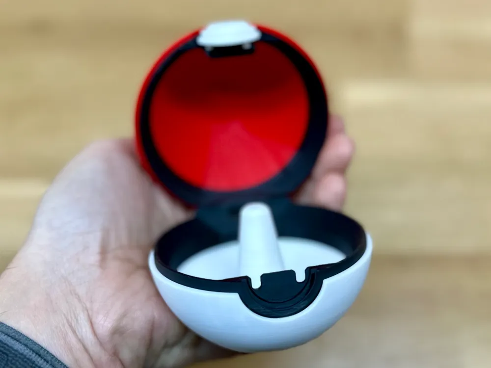 Pokeball Cone Ring Box - Free 3D Print Model - MakerWorld