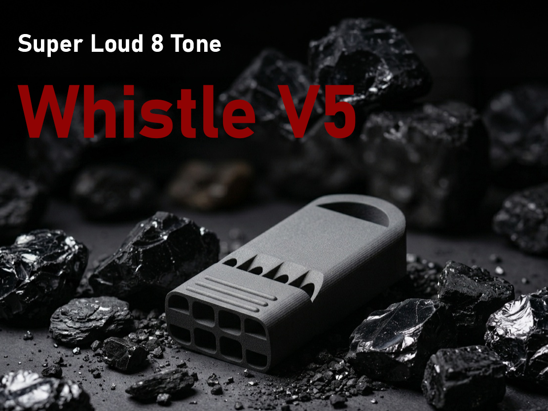 Super Loud 8 tone Whistle - Thunderstorm V5 - 1
