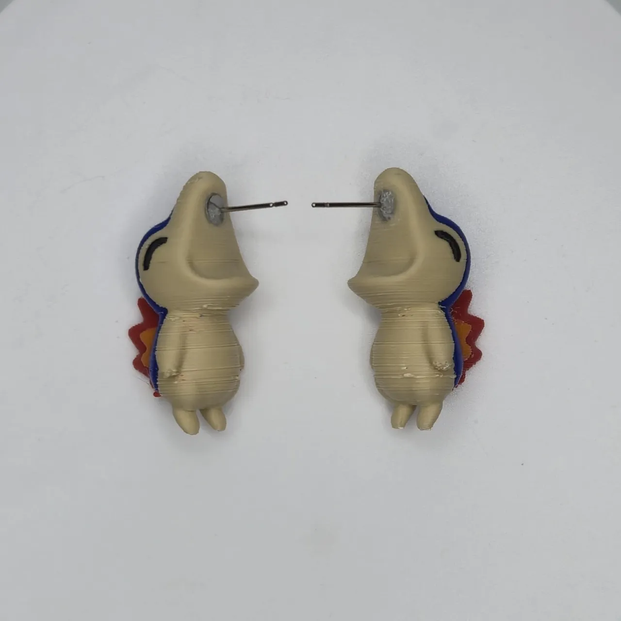 Cyndaquil Chompers Earrings view 2