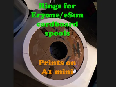 Ring for Eryone/eSun cardboard spools - A1mini