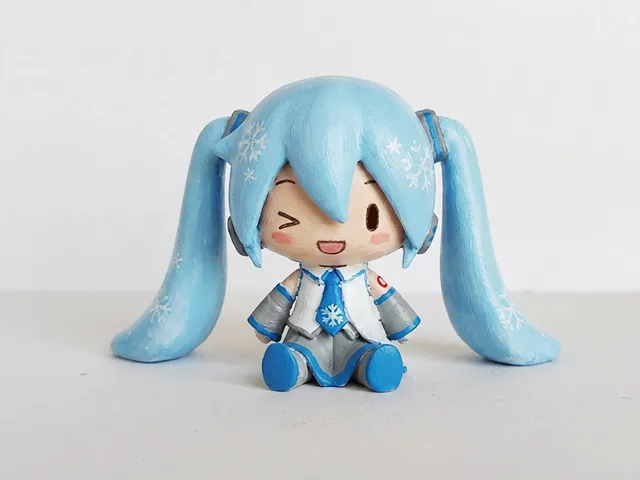 Snow Miku chibi