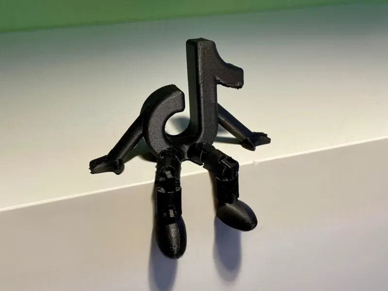 Articulated TikTok Logo - A Reminder of TikTok