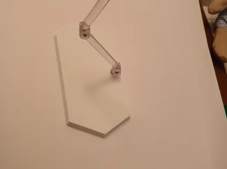 Figure stand with hole - base only