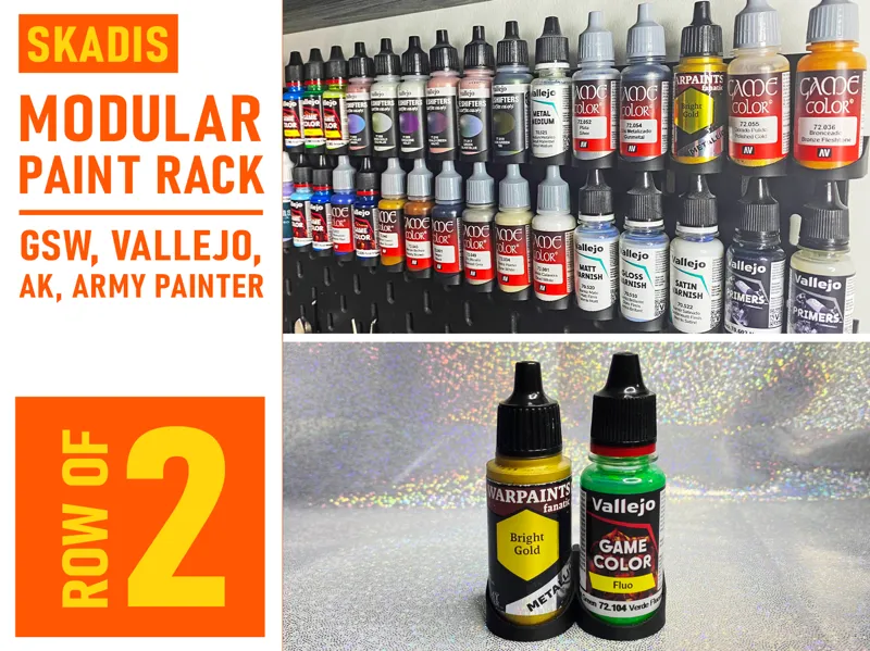 Skadis Modular Paint Rack - 2