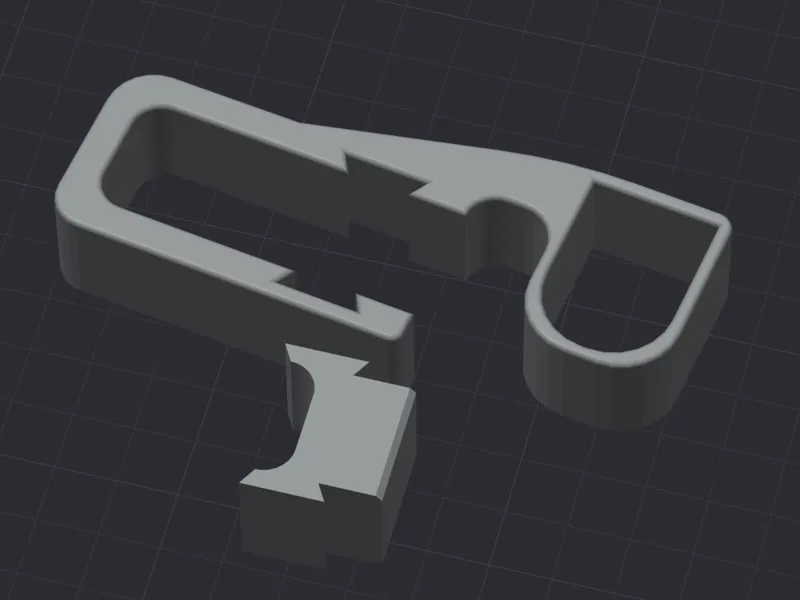 Bambulab A1 LED Lamp Holder for Brilo (Action)
