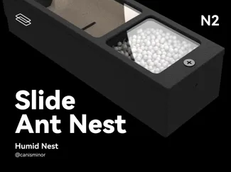 Slide Ant Nest - N2  (Humid Nest)